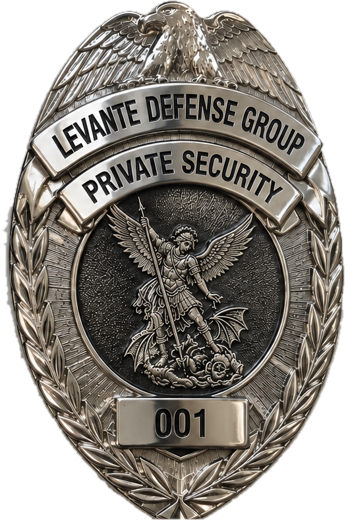 LDG private security badge